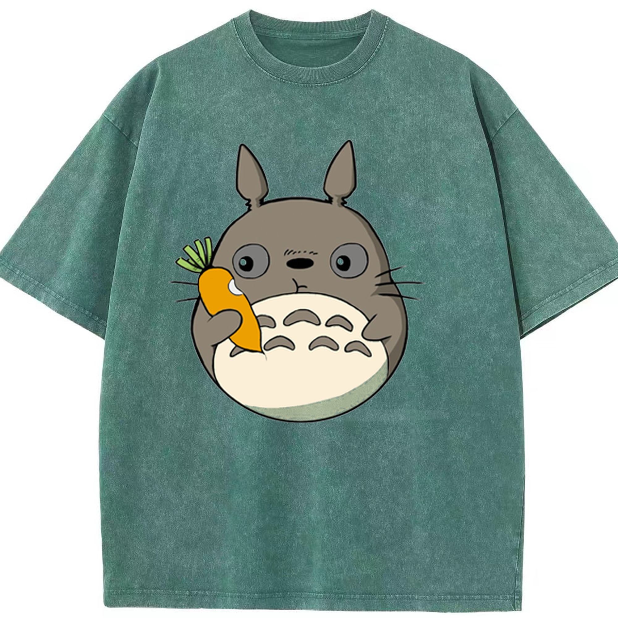 （画像用） となりのトトロ 草壁メイ 草壁サツキ My Neighbor Totoro Satsuki Kusakabe Mei Kusakabe 綿100% ヴィンテージ風 半袖Tシャツ（フロントプリント）